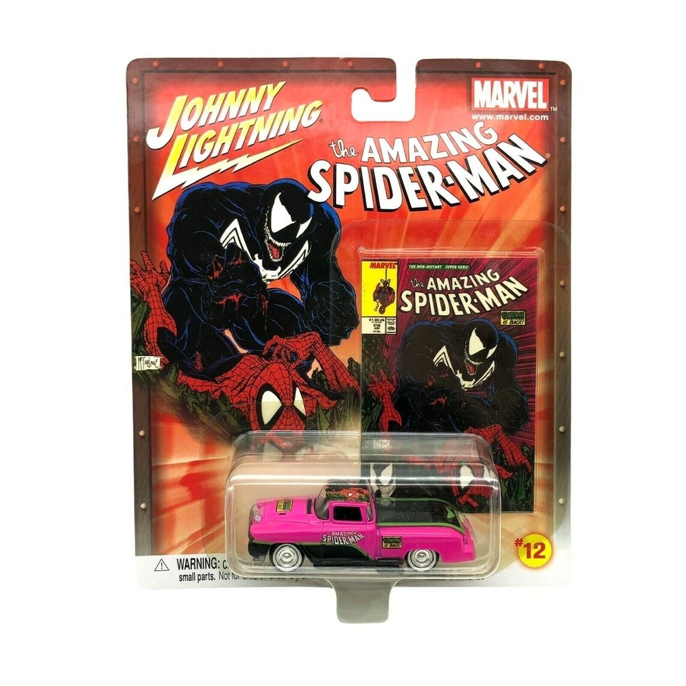 Johnny‎ Lightning Spider-Man Kopper Kart 1955 Chevrolet Chevy Pickup Truck 1/64